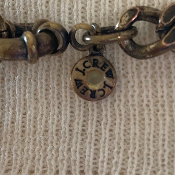 J Crew Statement Necklace with Smokey Stones - Picture 3 of 3